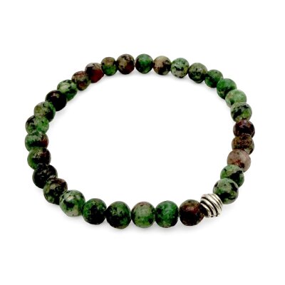 Halbedelstein Armband 6 mm Jaspis
