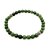 Halbedelstein Armband 6 mm Smaragd