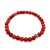 Halbedelstein Armband 6 mm Roter Rhodonit