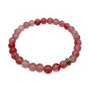 Halbedelstein Armband 6 mm Lepidolith