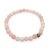 Halbedelstein Armband 6 mm Hellrosa Quarz