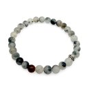 Halbedelstein Armband 6 mm Quarz