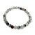 Halbedelstein Armband 6 mm Quarz