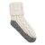 Wollsocken Zopf-Kontrastsohle