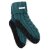 Wollsocken Zopf-Kontrastsohle