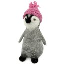 Eierwärmer Pinguin Pinke Pudelmütze