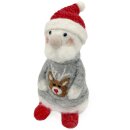 Eierwärmer Nikolaus im Pullover