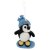 Filzanhänger Snowboard-Pinguin
