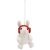 Felted Hanger Winter Bunny