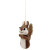 Felted Hanger Squirrel with Cookie