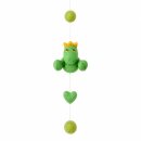 Deko-Filzkette Froschkönig 110 cm