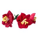Felt Flower Amaryllis red 40cm