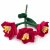 Felt Flower Amaryllis red 40cm