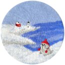 Filzsitzkissen Winter-Seelöwe 38 cm
