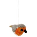 Filzanhänger Vogel Rotkehlchen