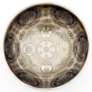Klangschale mit OM 7 Chakra Mandala Gravur