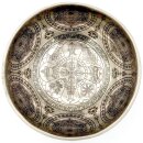 Klangschale mit Vishva Vajra Mandala Gravur