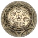 Klangschale mit Torus Yantra Mandala Gravur