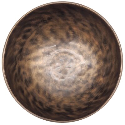 Klangschale Mond mit Om Mane Padme Hum Gravur Ø 22-24 cm