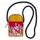 Upcycle 71 Sari Handytasche / kleine Umhängetasche 17 x 12 cm