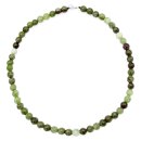 Halbedelstein Halskette 8 mm Peridot