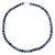 Halbedelstein Halskette 8 mm Blassblauer Howlith