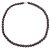 Perlen-Halskette 8 mm Lavastein