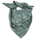 Bio-Baumwoll Dreieckstuch aus Jacquard 80 x 30 cm