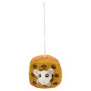 Filzanhänger Maus im Käse