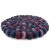 Felted trivet 18 cm Blueberry marbled