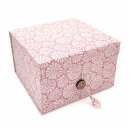 Lokta Papier-Faltbox 16 x 16 x 11 cm Geschenkebox...