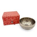 Lokta Papier-Faltbox 14 x 14 x 9 cm Geschenkebox Klangschalenbox