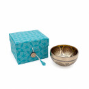 Lokta Papier-Faltbox 12 x 12 x 7 cm Geschenkebox Klangschalenbox