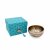 Lokta Papier-Faltbox 12 x 12 x 7 cm Geschenkebox Klangschalenbox