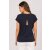 Shirt ELLA Slub-Cotton mit Rücken-Dreieck