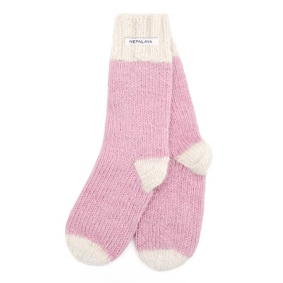 light rose/off-white