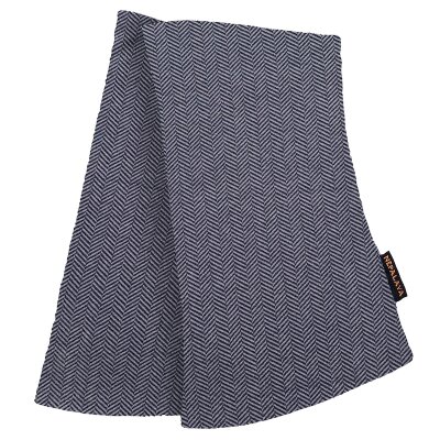 herringbone blue/grey