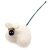 Filzstecker Herz am Stiel mit Biene