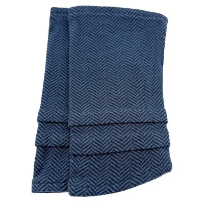 fischgrat petrol/blau
