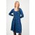 Langarm-Kleid TESSA aus Jacquard