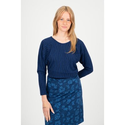 saphirblau floral