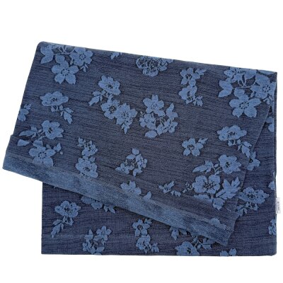 sapphire blue floral
